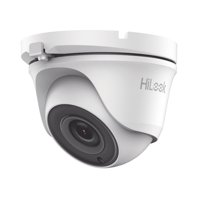 Kit de Videovigilancia HiLook HL1080P8E | DVR 8 Canales 1080p Lite | 8 Cámaras 2MP Turret Metálicas