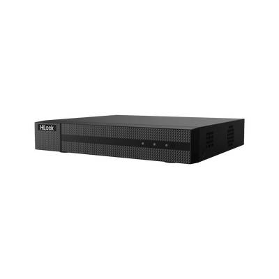 Kit de Videovigilancia HiLook HL1080P8E | DVR 8 Canales 1080p Lite | 8 Cámaras 2MP Turret Metálicas