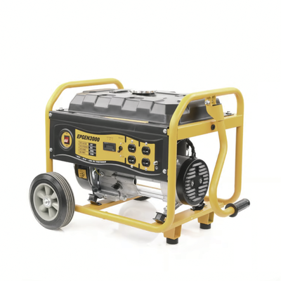 Generador a Gasolina EPCOM 3kW + Jaula con Ruedas para Fácil Traslado