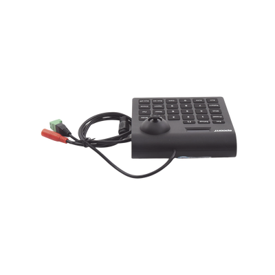Mini Teclado Controlador PTZ EPCOM M-360K | Joystick Multiaxial | Pantalla LCD